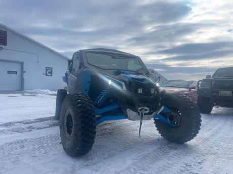 Photo of CANAM X3 2-SEAT Cab Enclosure "THE VAULT" Upper Side Doors & Panels (Patent Pending) by Dirt Warrior Accessories - Premium VAULT for UTVs / Side by Sides