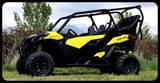 Maverick Sport Max Rear Bench and Roll Cage Kit (2020-2024)