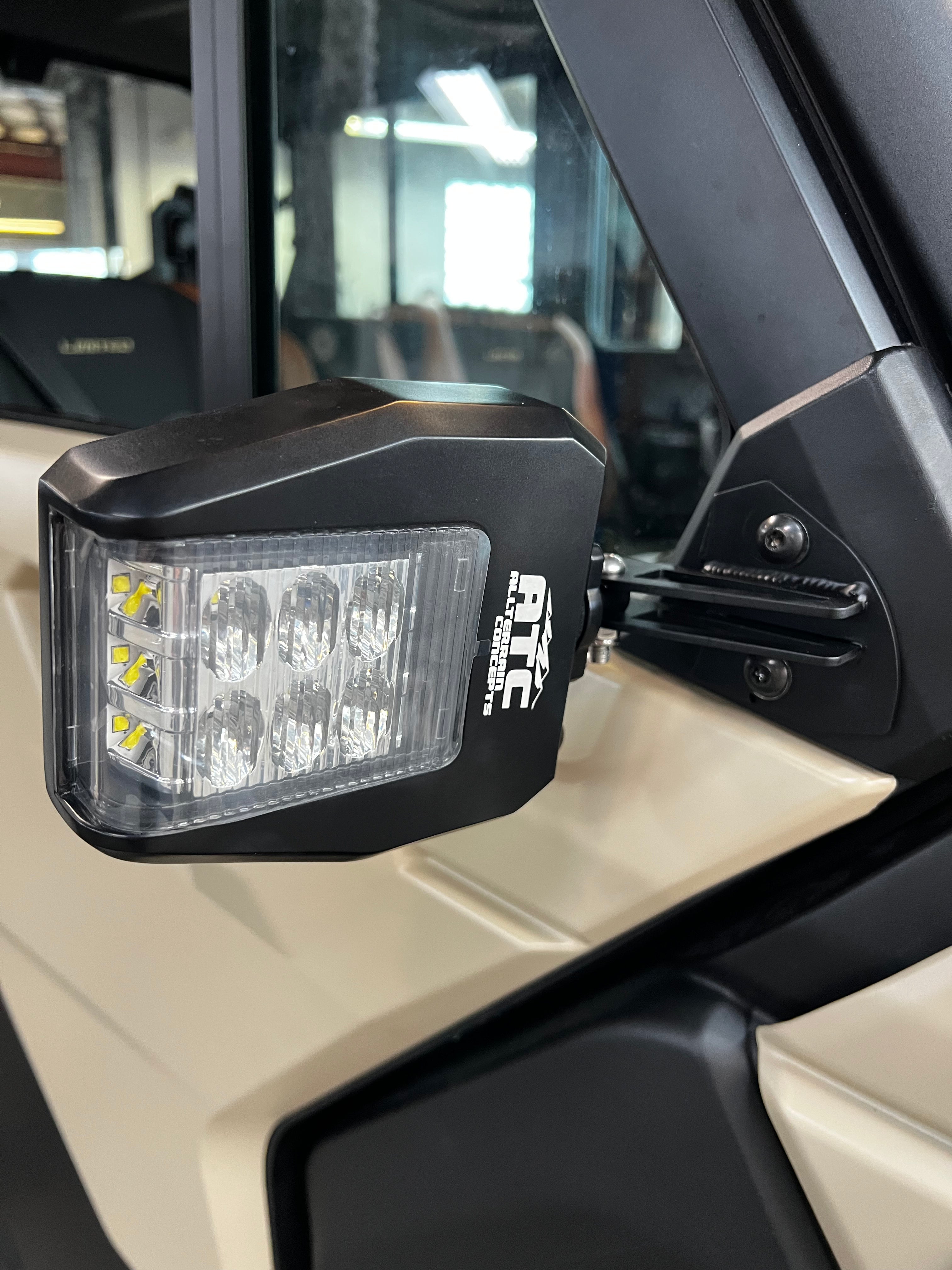 Photo of ATC Side-Winder Series Mirrors by All Terrain Concepts - Premium Mirrors for UTVs / Side by Sides