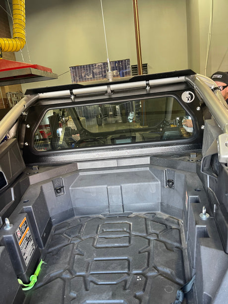 Photo of POLARIS RZR PRO R REAR WINDSHIELD 2022-24 by Dirt Warrior Accessories - Premium WINDSHIELD for UTVs / Side by Sides