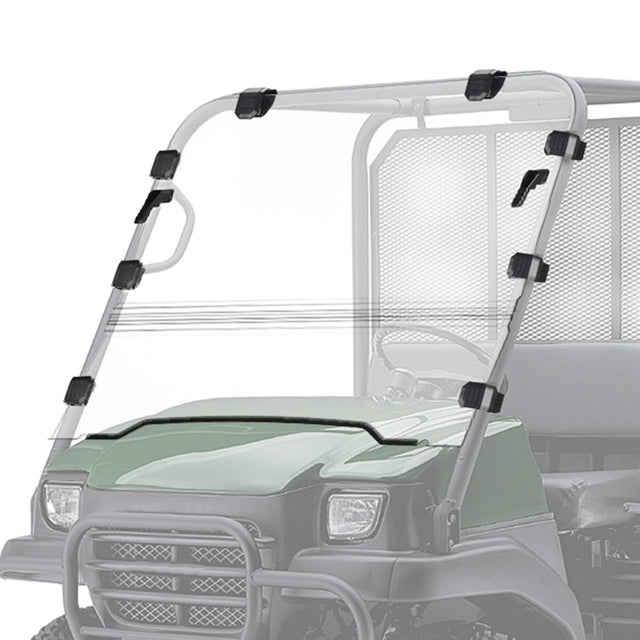 Photo of UTV Windshield for Kawasaki Mule 3010 by Kemimoto - Premium for UTVs / Side by Sides