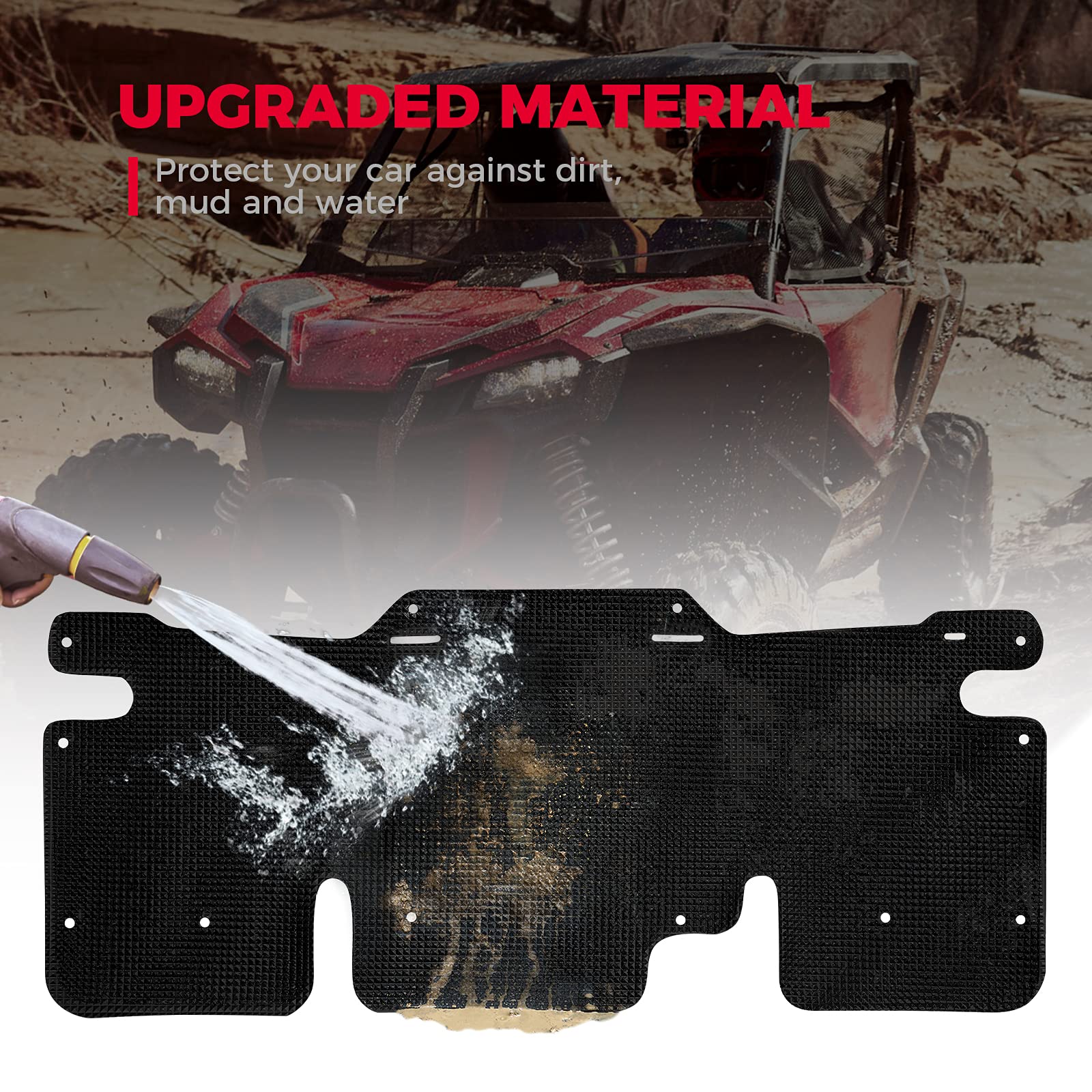 Photo of Fender Flares Mud Guards Mud Flaps For Talon 1000r 1000x 1000x-4 by Kemimoto - Premium for UTVs / Side by Sides