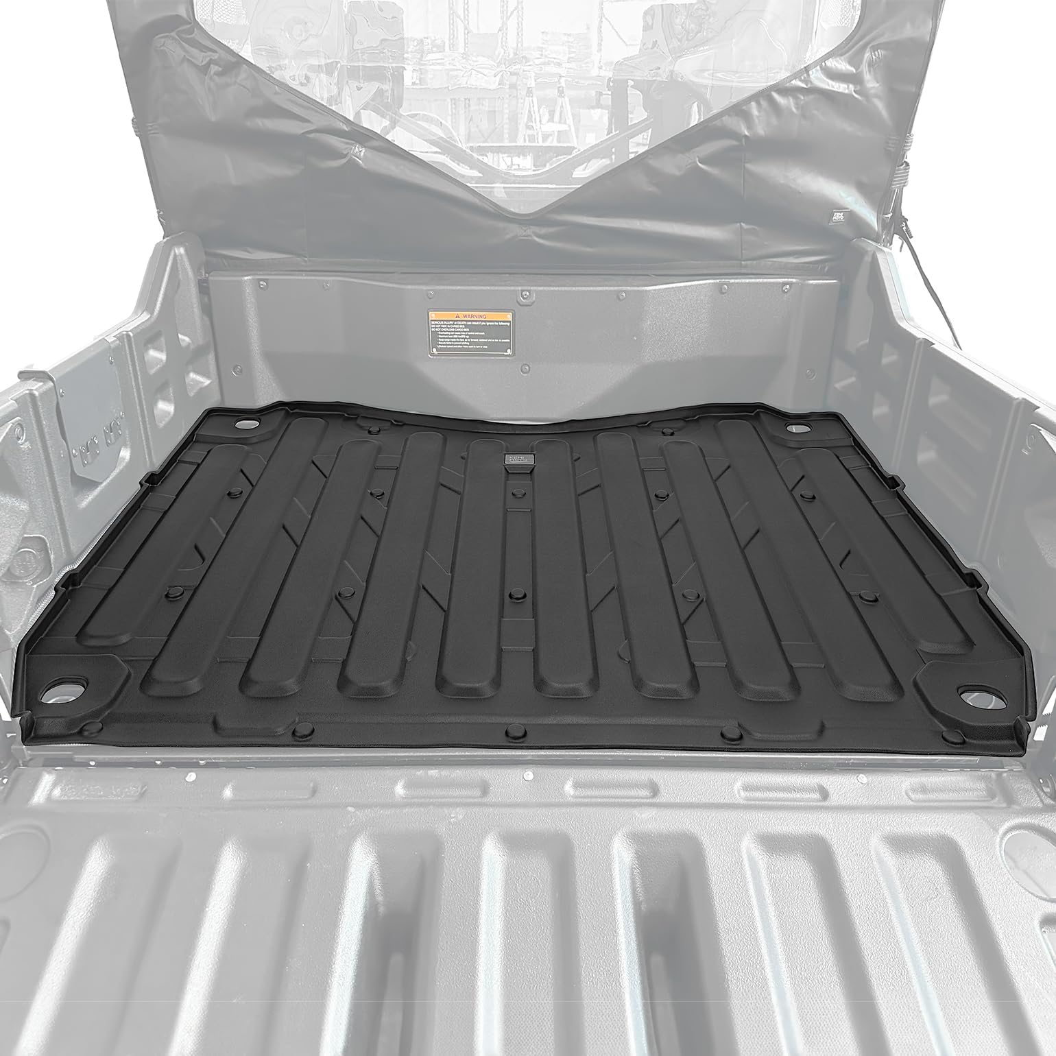 Photo of UTV Bed Liner Mat for Honda Pioneer 1000/ 1000-6 2016-2024 by Kemimoto - Premium for UTVs / Side by Sides