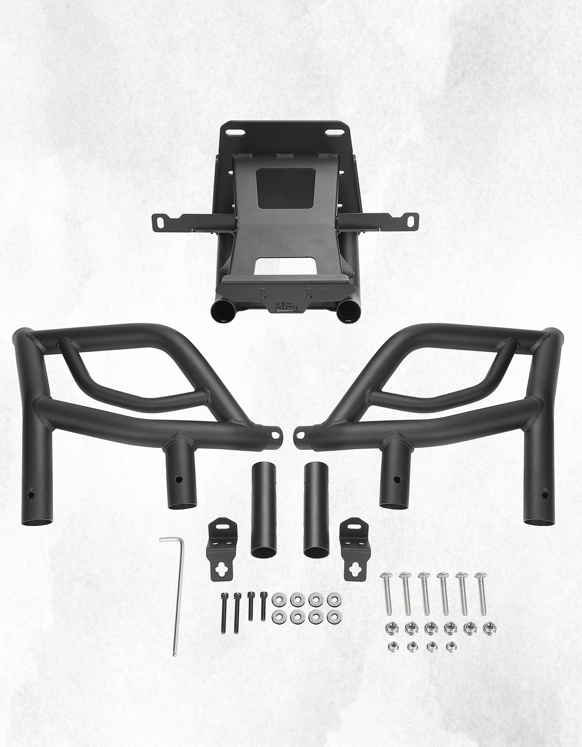 Photo of Spotlight Ready Front Bumper for Can-Am Maverick X3/X3 MAX by Kemimoto - Premium for UTVs / Side by Sides
