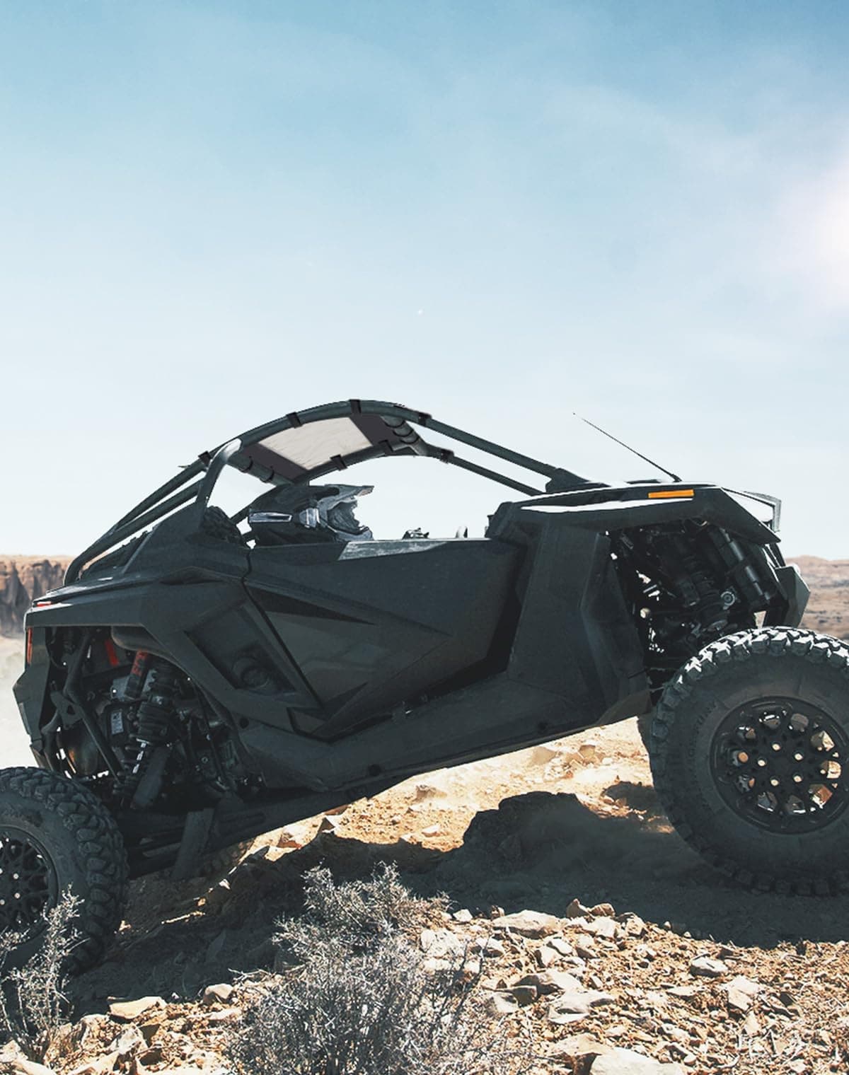 Photo of Soft Canvas Roof for Polaris RZR PRO R 2022-2024 by Kemimoto - Premium for UTVs / Side by Sides