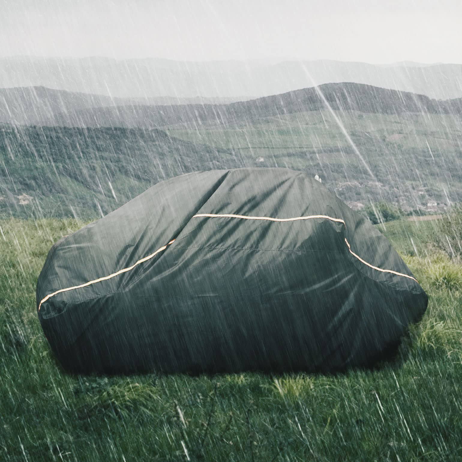 Photo of UTV Storage Sun Rain UV Cover for Polaris Ranger RZR XP 1000 by Kemimoto - Premium for UTVs / Side by Sides