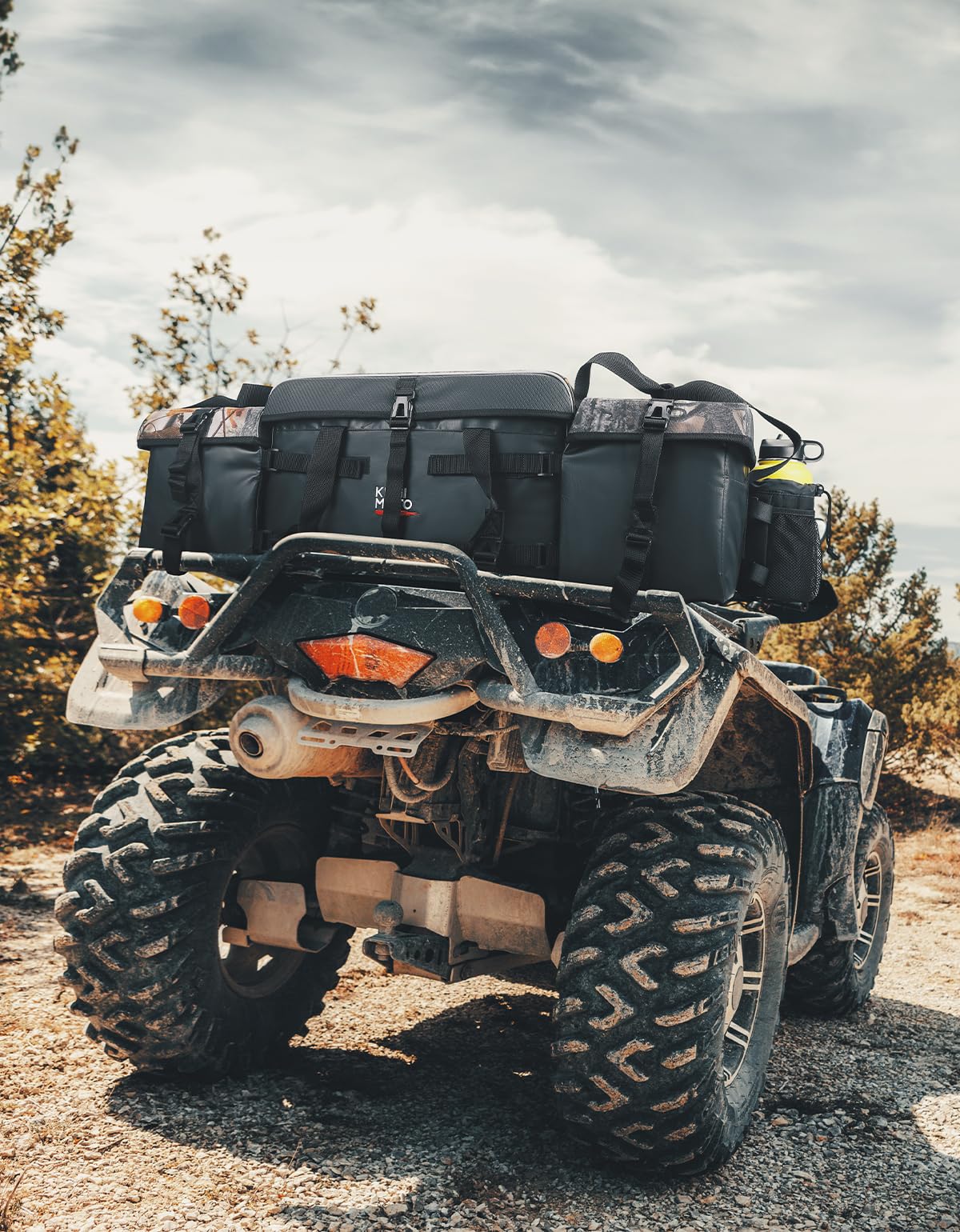 Photo of ATV 76L Seat Cargo Bag /Cushion Soft Cooler Bags by Kemimoto - Premium for UTVs / Side by Sides