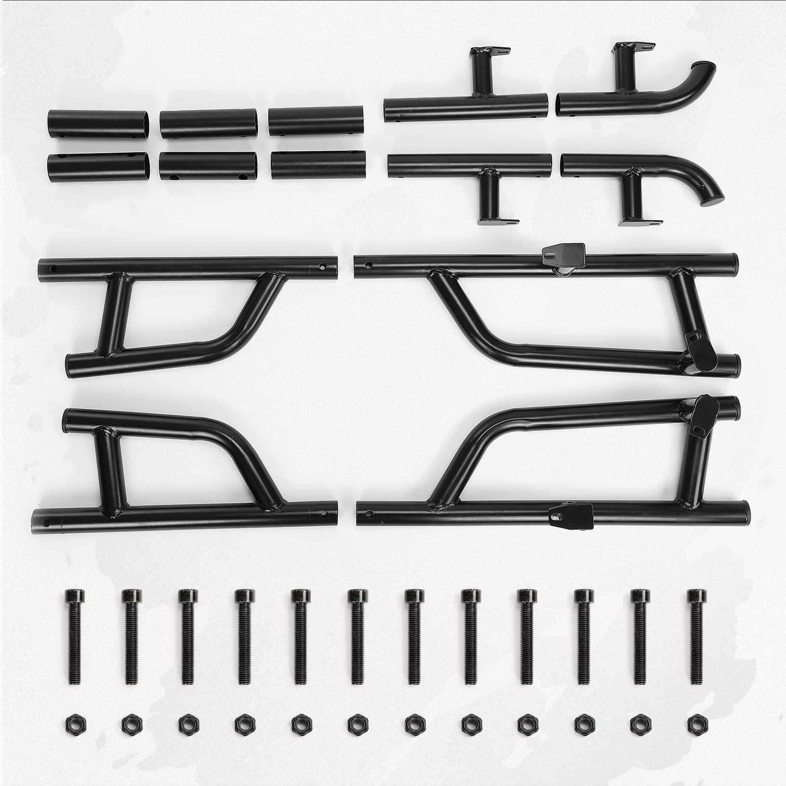 Photo of Nerf Bars Rock Sliders for Polaris General XP 4 1000 by Kemimoto - Premium for UTVs / Side by Sides