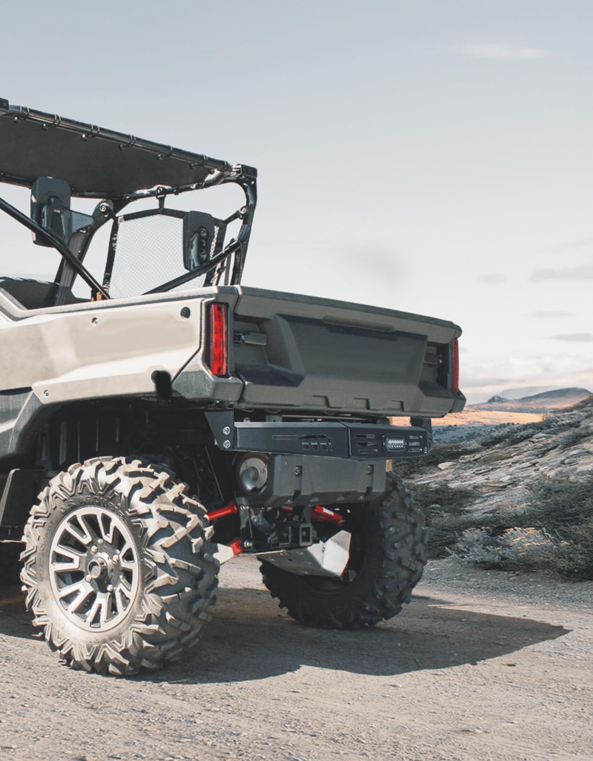 Photo of Rear Bumper for Pioneer 1000 1000-6 2016-2025 by Kemimoto - Premium for UTVs / Side by Sides