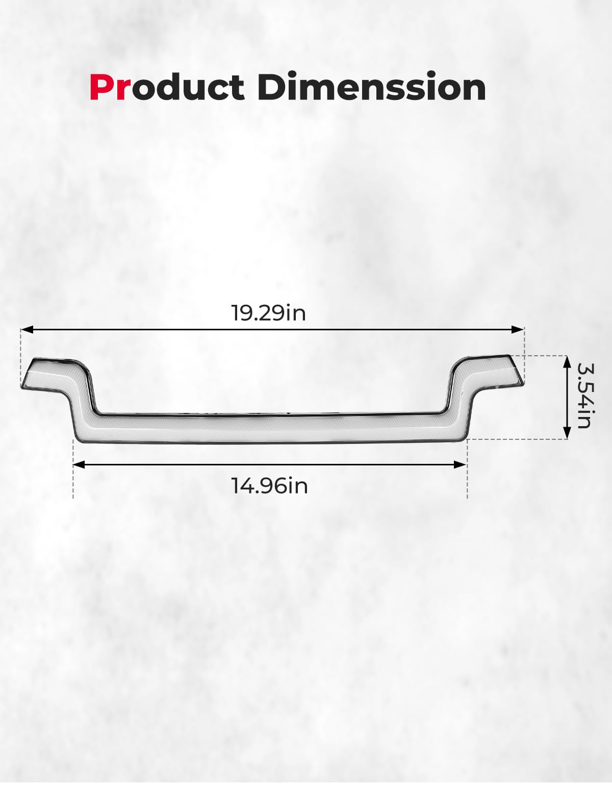 Photo of UTV Grille Light for Can Am Defender by Kemimoto - Premium for UTVs / Side by Sides