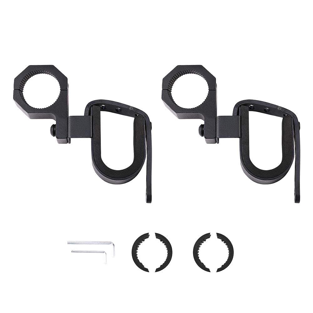 Photo of UTV Shotgun Holder Fit 1.75” 2” Roll Bars Ski Rack Bow Rack (2 pieces) by Kemimoto - Premium for UTVs / Side by Sides
