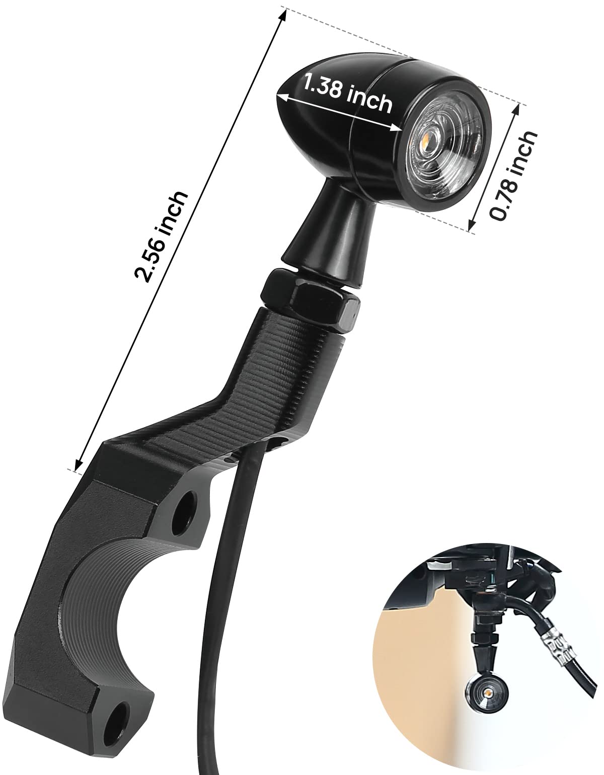 Photo of Motorcycle Turn Signal Fit SS1250 Sportster S 1250 by Kemimoto - Premium for UTVs / Side by Sides