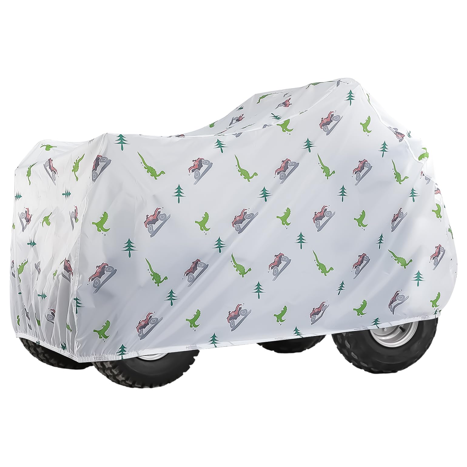 Photo of Kemimoto Four Wheeler Waterproof ATV Cover for Polaris Yamaha Grizzly Can-Am by Kemimoto - Premium for UTVs / Side by Sides