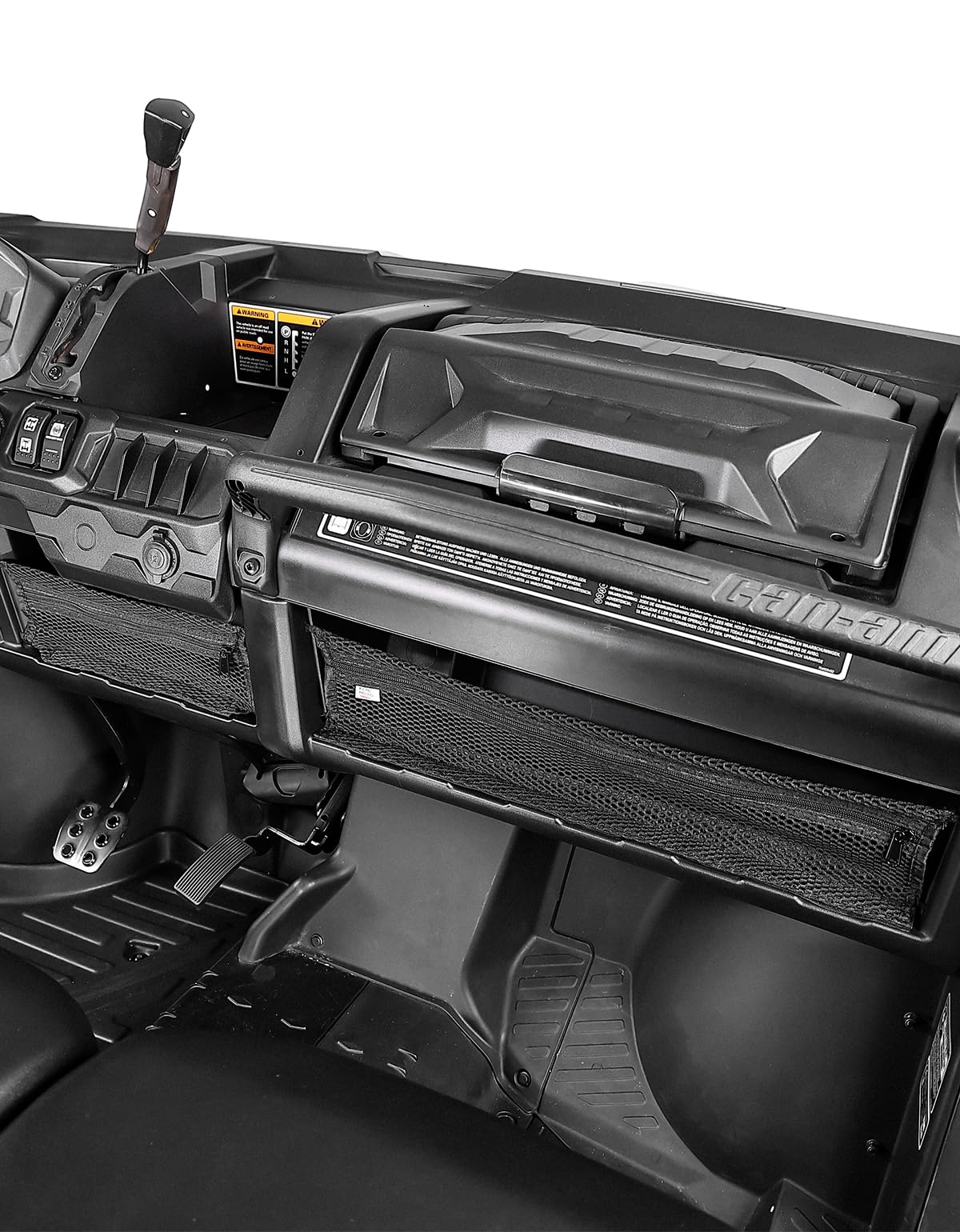 Photo of 2PCS Dash Storage Nets for Can-Am Defender / MAX by Kemimoto - Premium for UTVs / Side by Sides
