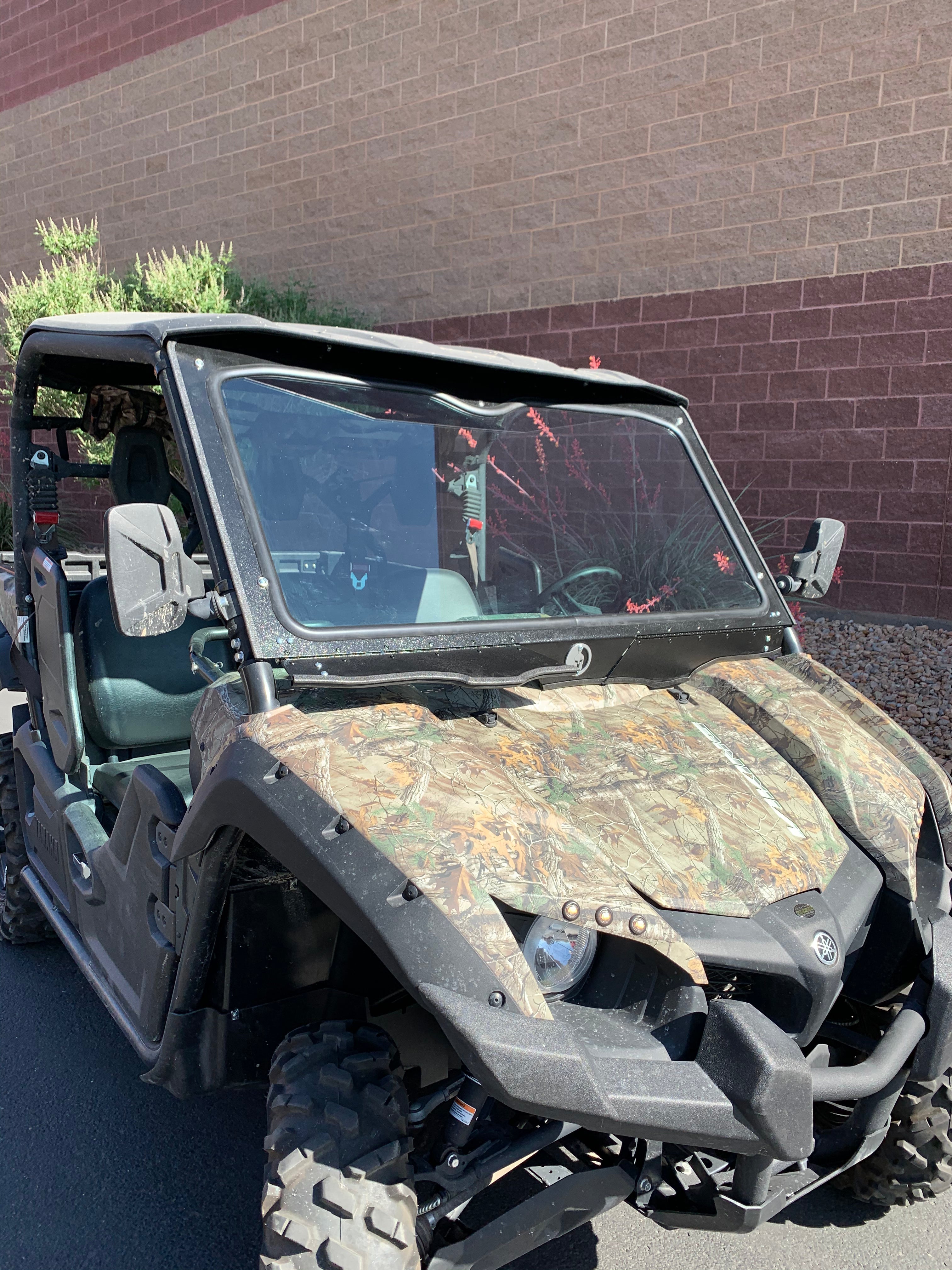 Photo of YAMAHA VIKING FRONT WINDSHIELD 700, EPS AND VI 2014+ by Dirt Warrior Accessories - Premium WINDSHIELD for UTVs / Side by Sides