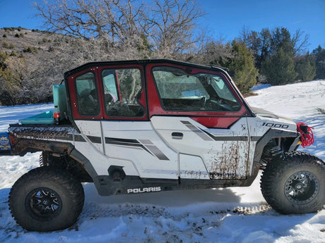 Photo of POLARIS GENERAL 4-SEAT Cab Enclosure "THE VAULT" 2016+ Upper Side Doors & Panels (Patent Pending) by Dirt Warrior Accessories - Premium VAULT for UTVs / Side by Sides