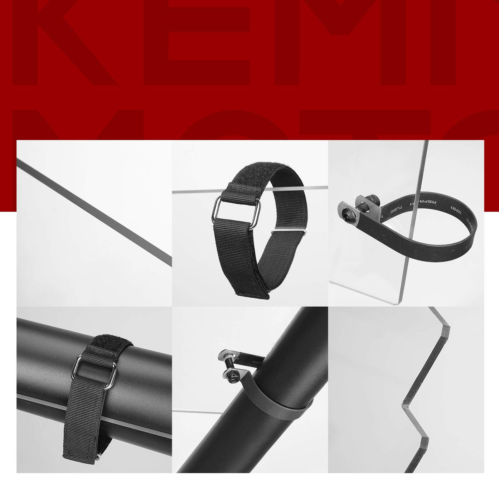 Photo of Rear Windshield for Can Am Maverick X3/ X3 Max by Kemimoto - Premium for UTVs / Side by Sides