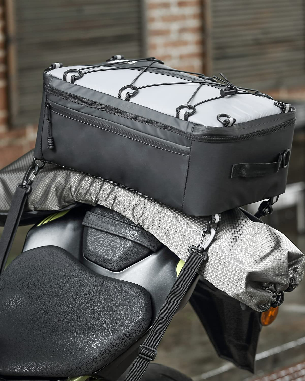Photo of Motorcycle Universal Cooler Tail Bag 16L by Kemimoto - Premium for UTVs / Side by Sides