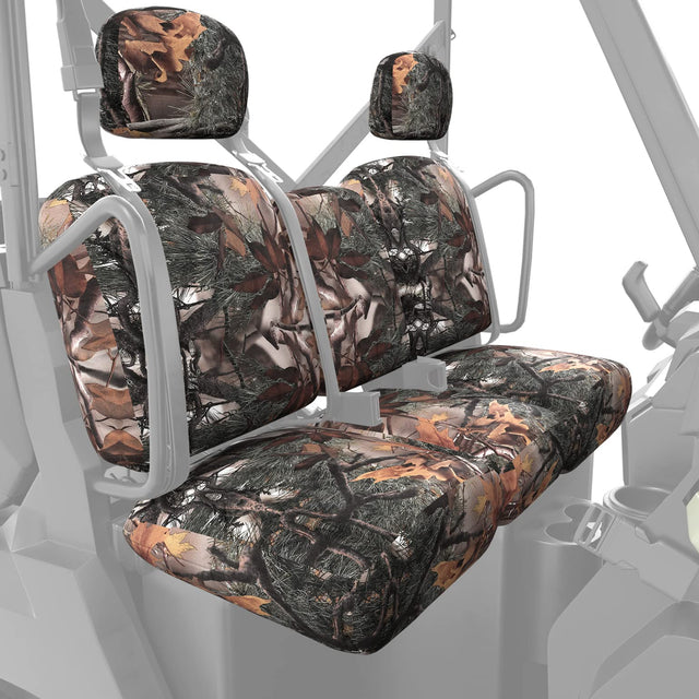 Photo of Camouflage Seat Cover for Can Am Defender HD5|7|8|9|10 by Kemimoto - Premium for UTVs / Side by Sides