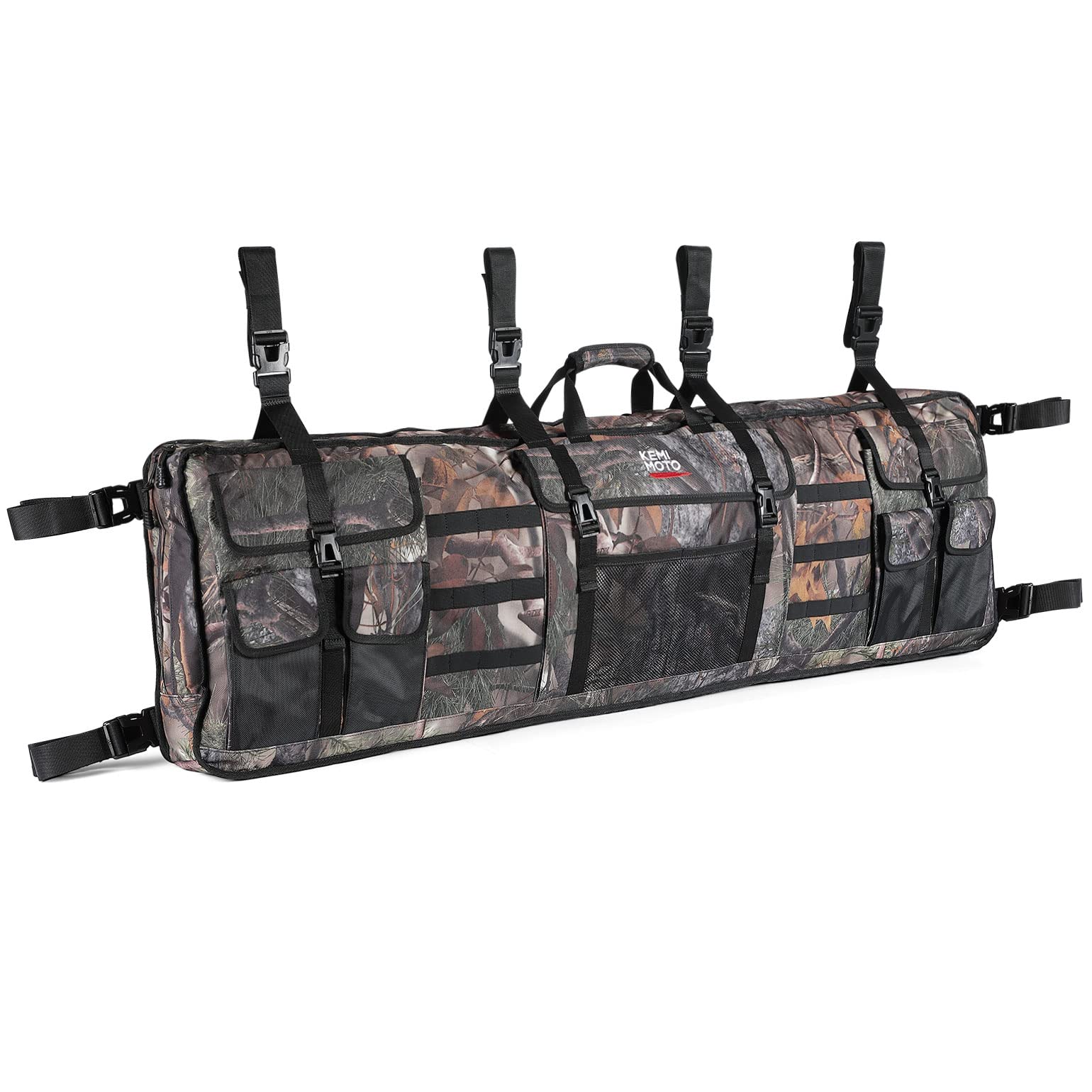 Photo of UTV Double Gun Holder Tool Rack for Hunting Gear by Kemimoto - Premium for UTVs / Side by Sides