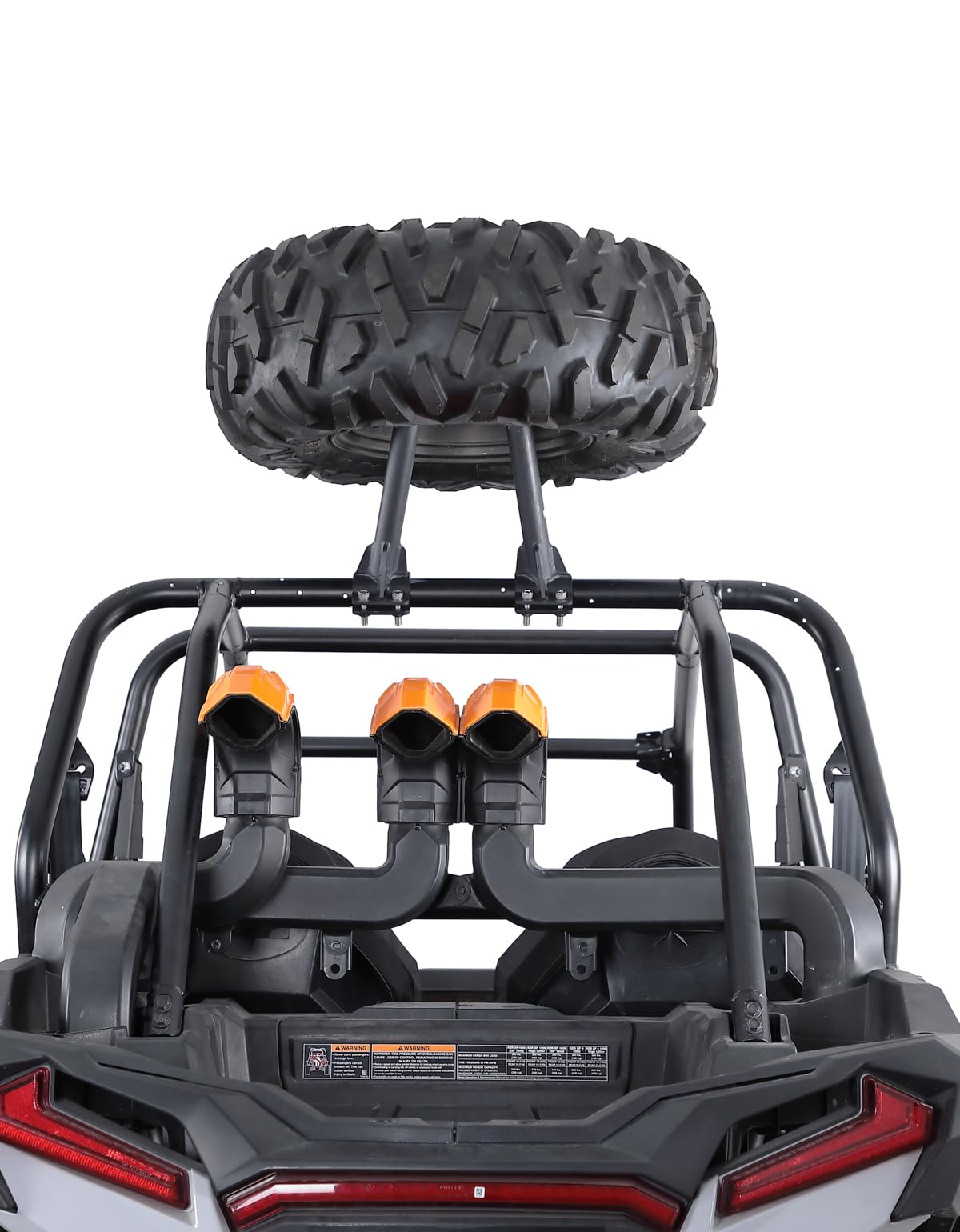 Photo of UTV Spare Tire Carrier for 1.5''-2'' Roll Cage for Polaros RZR, Kawasaki Mule by Kemimoto - Premium for UTVs / Side by Sides