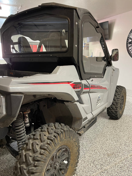 Photo of YAMAHA RMAX 1000 REAR WINDSHIELD 2021+ 2 SEAT by Dirt Warrior Accessories - Premium WINDSHIELD for UTVs / Side by Sides