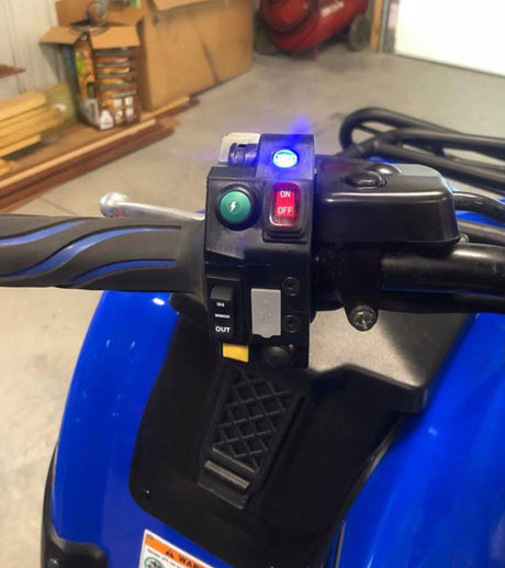 Photo of Control Switches Box - with Light Bar Switch, Winch Switch, USB Port & More by Knight ATV - Premium Power Sports for UTVs / Side by Sides