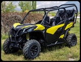 Maverick Sport Max Rear Bench and Roll Cage Kit (2020-2024)