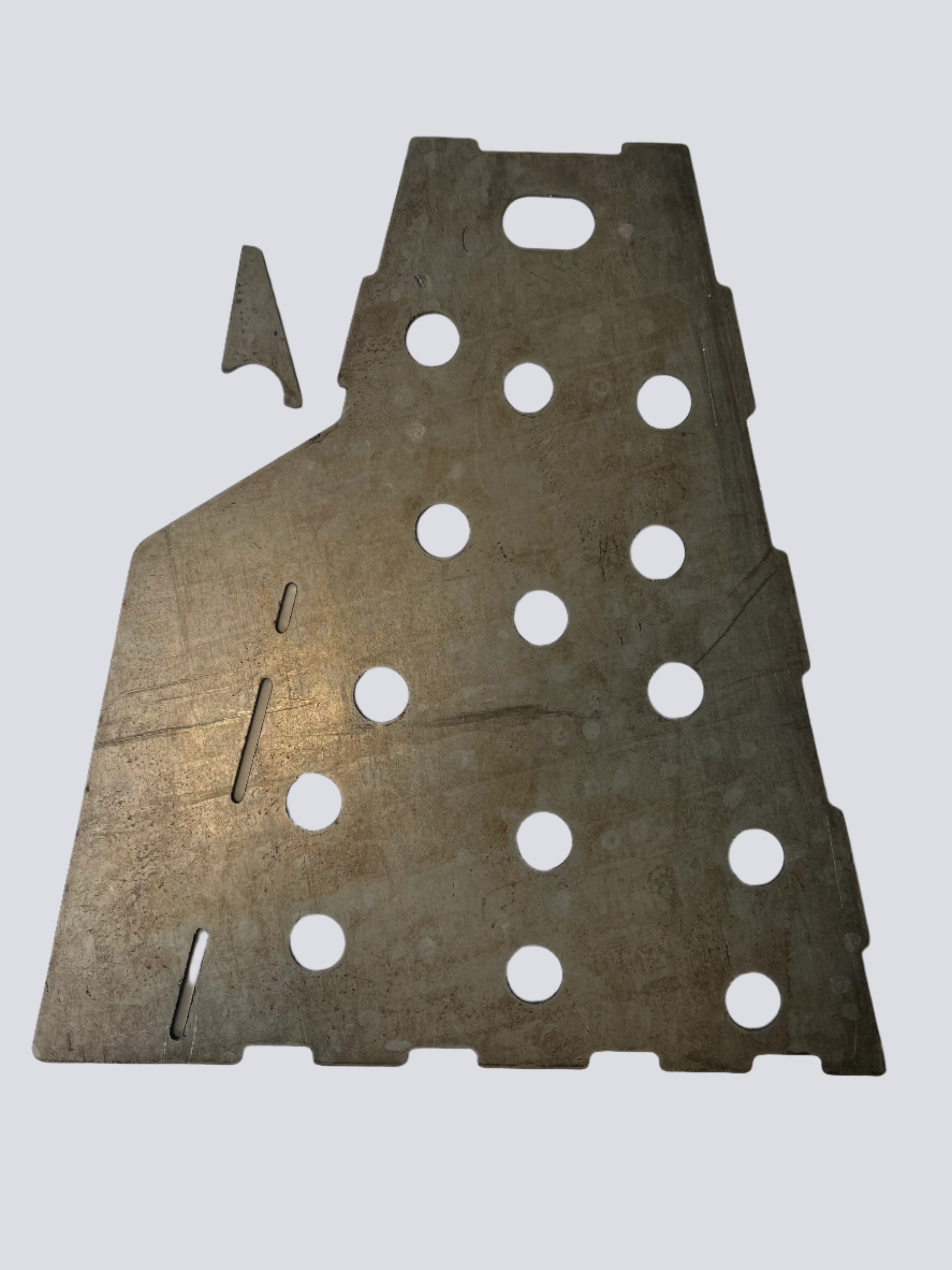 Photo of Can Am X3 Engine & transmission BASH PLATES 1/4” WELD ON (RAW) by Nitro Racing Parts - Premium for UTVs / Side by Sides