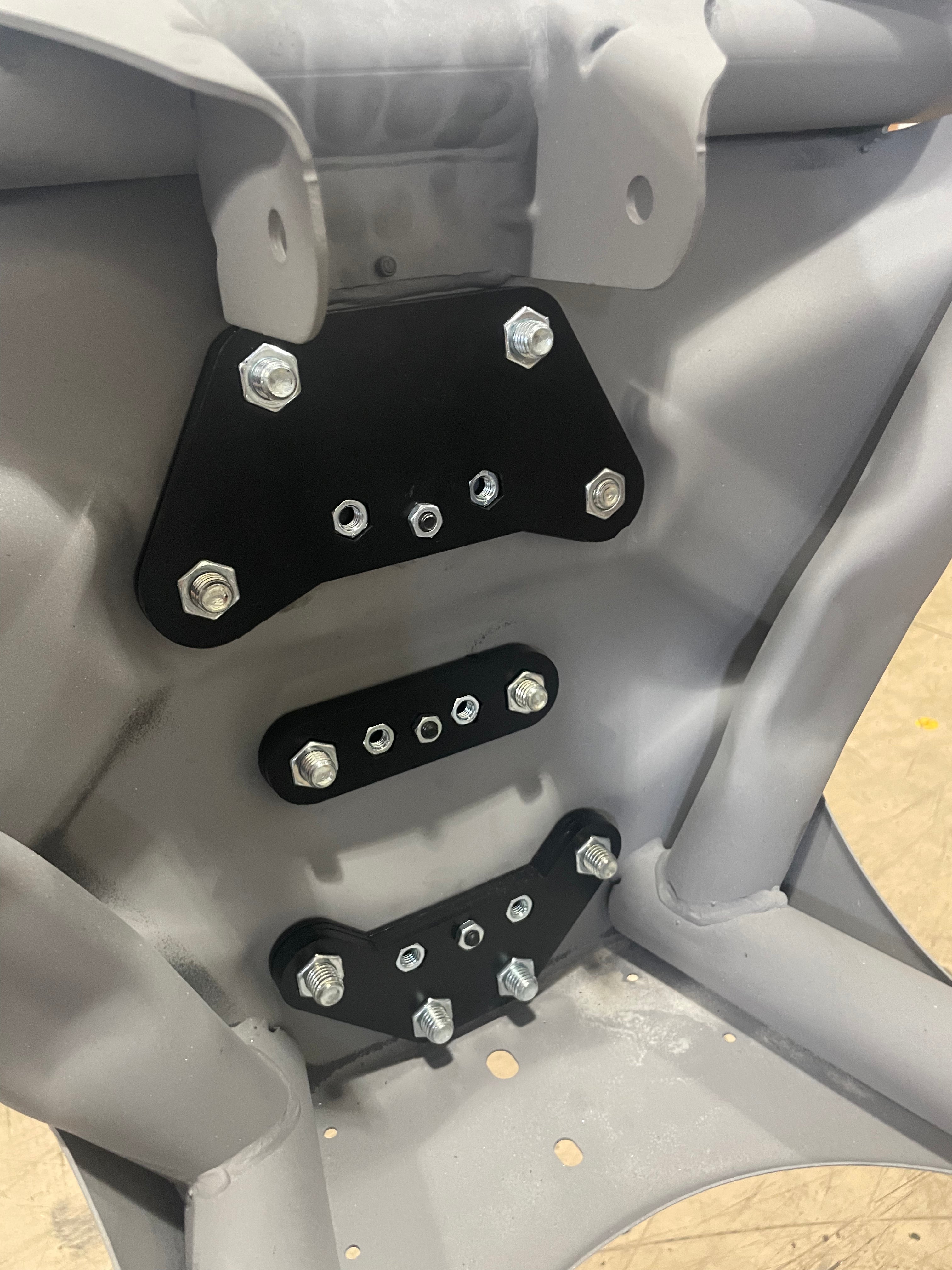 Photo of Can-Am 2022+ Maverick X3 Rear Bulkhead Kit by LM-UTV - Premium Gusset Kits for UTVs / Side by Sides