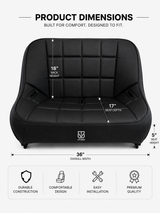 36-Inch Baja Bench Seat