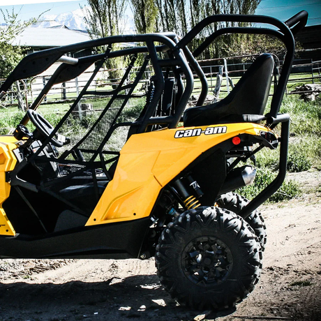 Photo of Maverick Max Backseat and Roll Cage (2014-2018) by UTV Mountain Accessories - Premium Roll Cages for UTVs / Side by Sides