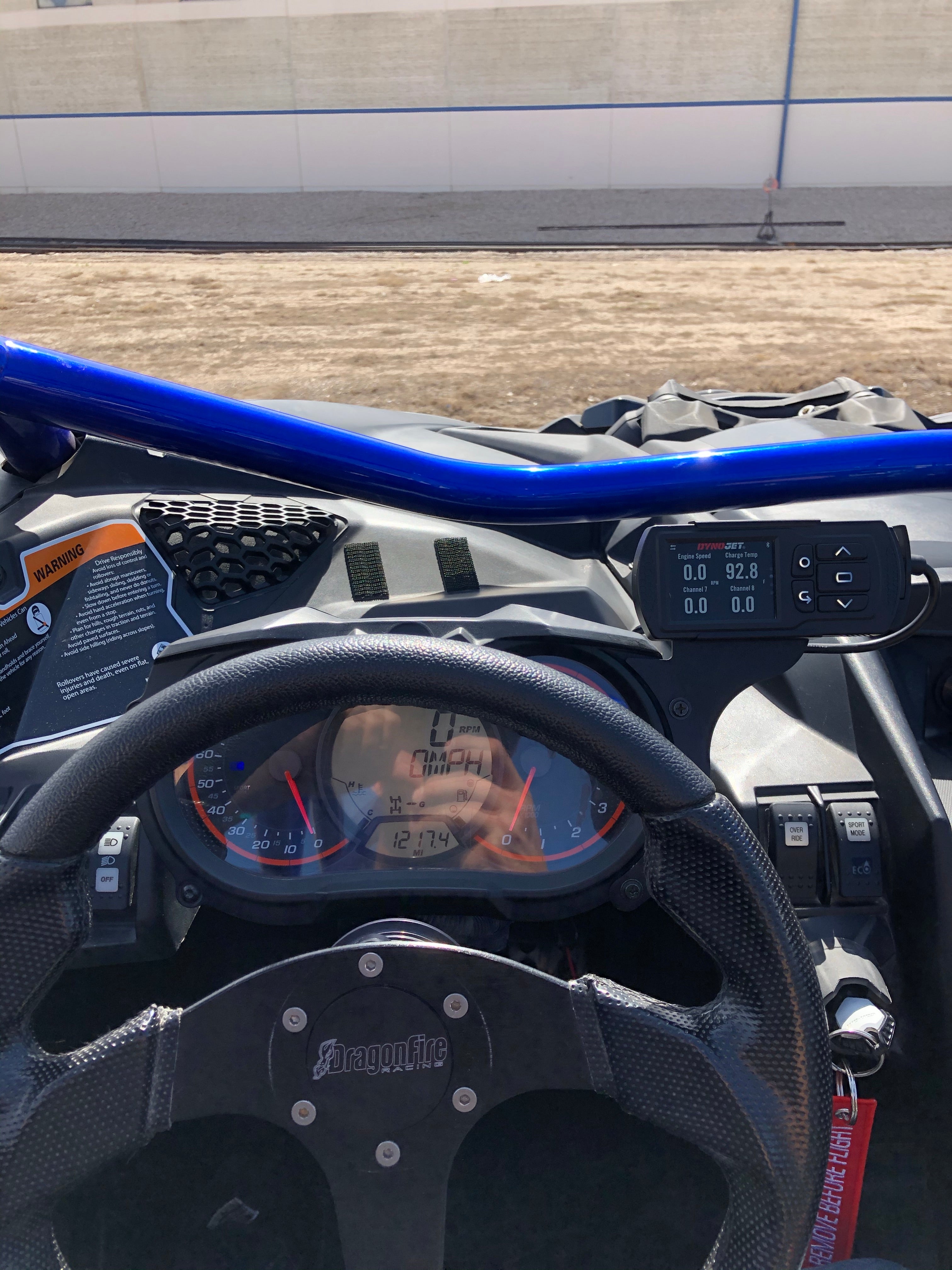 Photo of Power Vision 3 Gauge Mount Kit for Can-Am X3 by Packard Performance - Premium for UTVs / Side by Sides