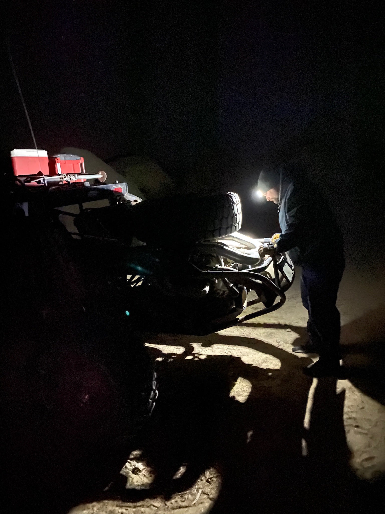 Photo of GG Beanie With Built In LED Light by GGLighting - Premium for UTVs / Side by Sides