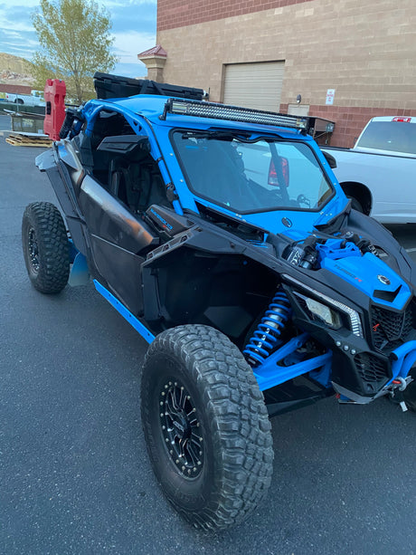 Photo of CANAM X3 RC FRONT WINDSHIELD 2018+ by Dirt Warrior Accessories - Premium WINDSHIELD for UTVs / Side by Sides