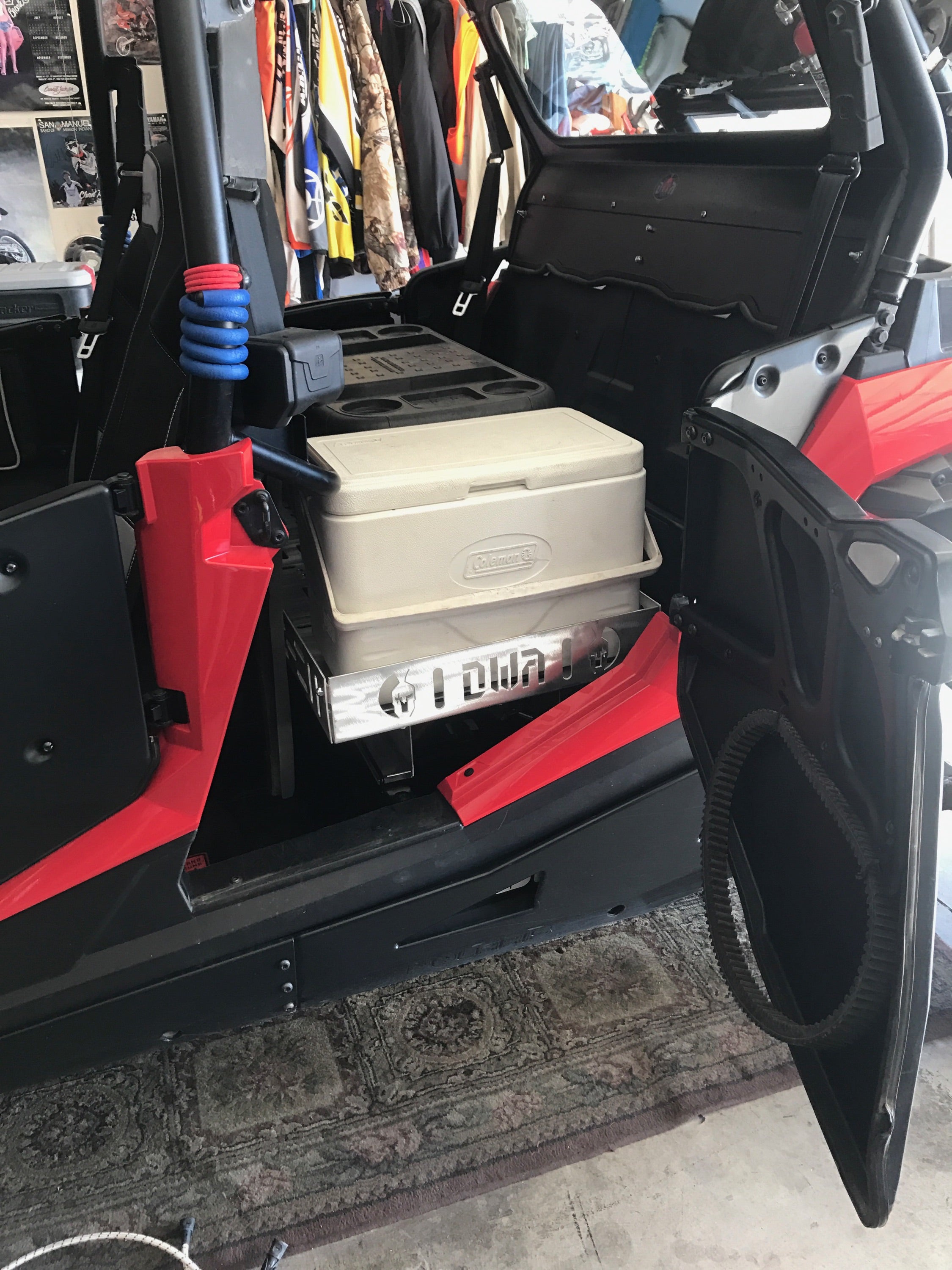 Photo of DIRT WARRIOR RZR Rear Seat Mounted Cargo Rack by Dirt Warrior Accessories - Premium Cargo Racks for UTVs / Side by Sides