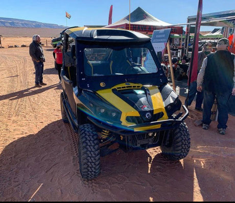 Photo of CANAM COMMANDER FRONT WINDSHIELD 2010-2020 by Dirt Warrior Accessories - Premium WINDSHIELD for UTVs / Side by Sides