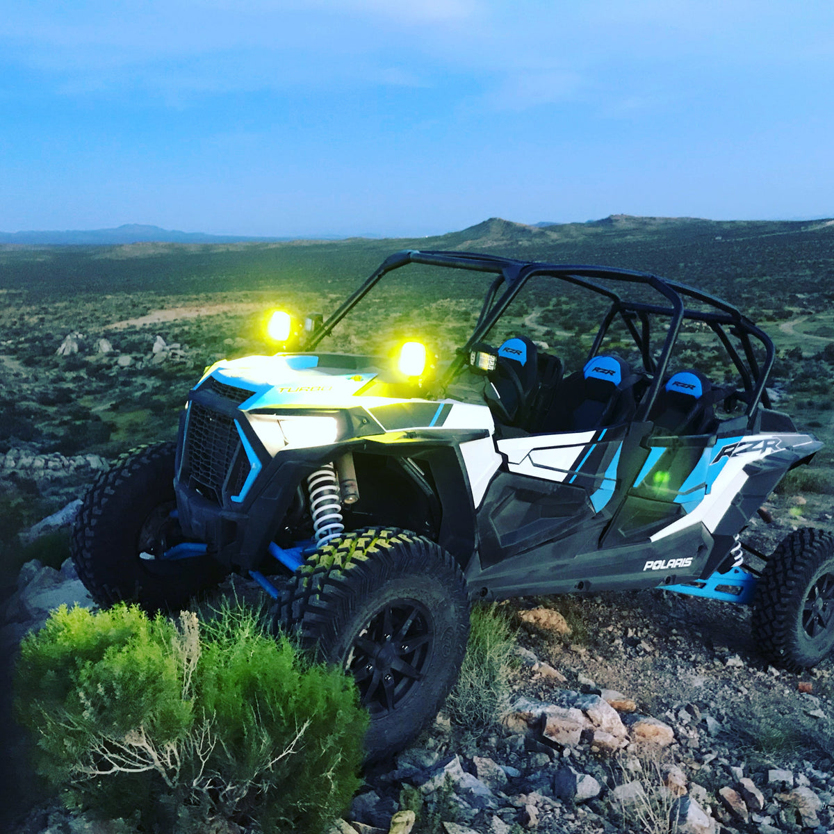 Photo of Polaris RZR XP A Pillar bracket by All Terrain Concepts - Premium SXS for UTVs / Side by Sides