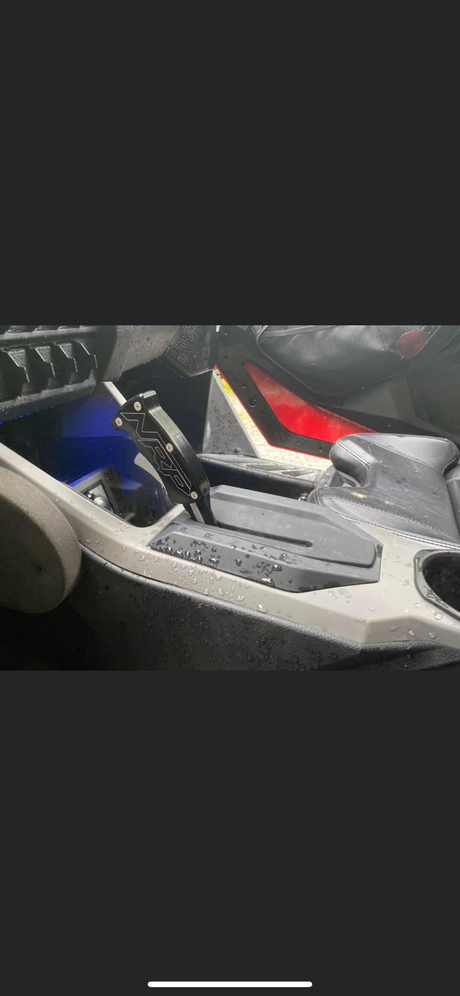 Photo of Open Box NRP PRO XP & TURBO R Quick Shot Gated Shifter - Black Anodize - Standard Gate by R1 Industries - Premium Shifter Knob for UTVs / Side by Sides