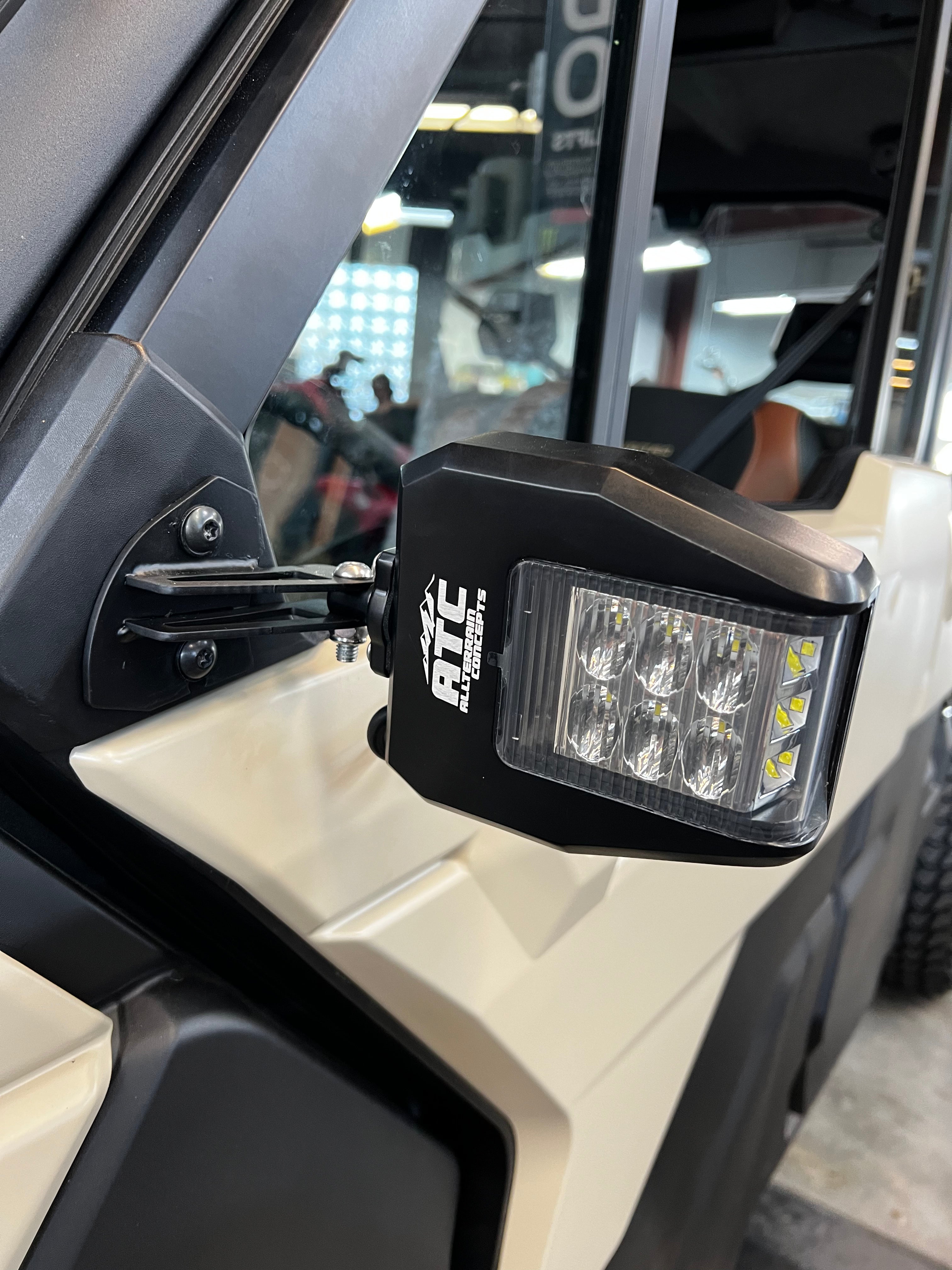 Photo of ATC Side-Winder Series Mirrors by All Terrain Concepts - Premium Mirrors for UTVs / Side by Sides