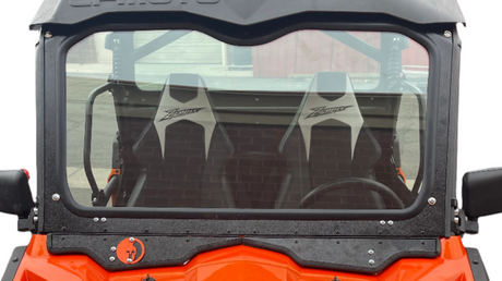 Photo of CF MOTO Z Force 500 Trail FRONT WINDSHIELD 2021+ by Dirt Warrior Accessories - Premium Windshields for UTVs / Side by Sides