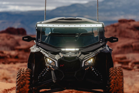 Photo of CANAM X3 FRONT WINDSHIELD 2016+ by Dirt Warrior Accessories - Premium WINDSHIELD for UTVs / Side by Sides