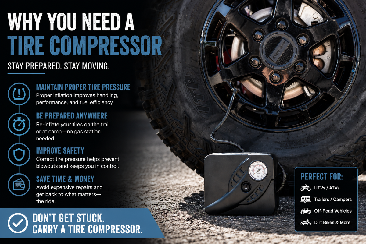 UTV Tire Compressor Kit