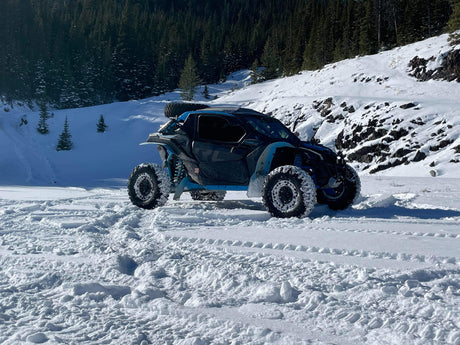 Photo of CANAM X3 2-SEAT Cab Enclosure "THE VAULT" Upper Side Doors & Panels (Patent Pending) by Dirt Warrior Accessories - Premium VAULT for UTVs / Side by Sides