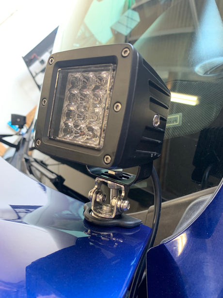 Photo of Universal Clamp On Ditch Light Bracket by GGLighting - Premium for UTVs / Side by Sides