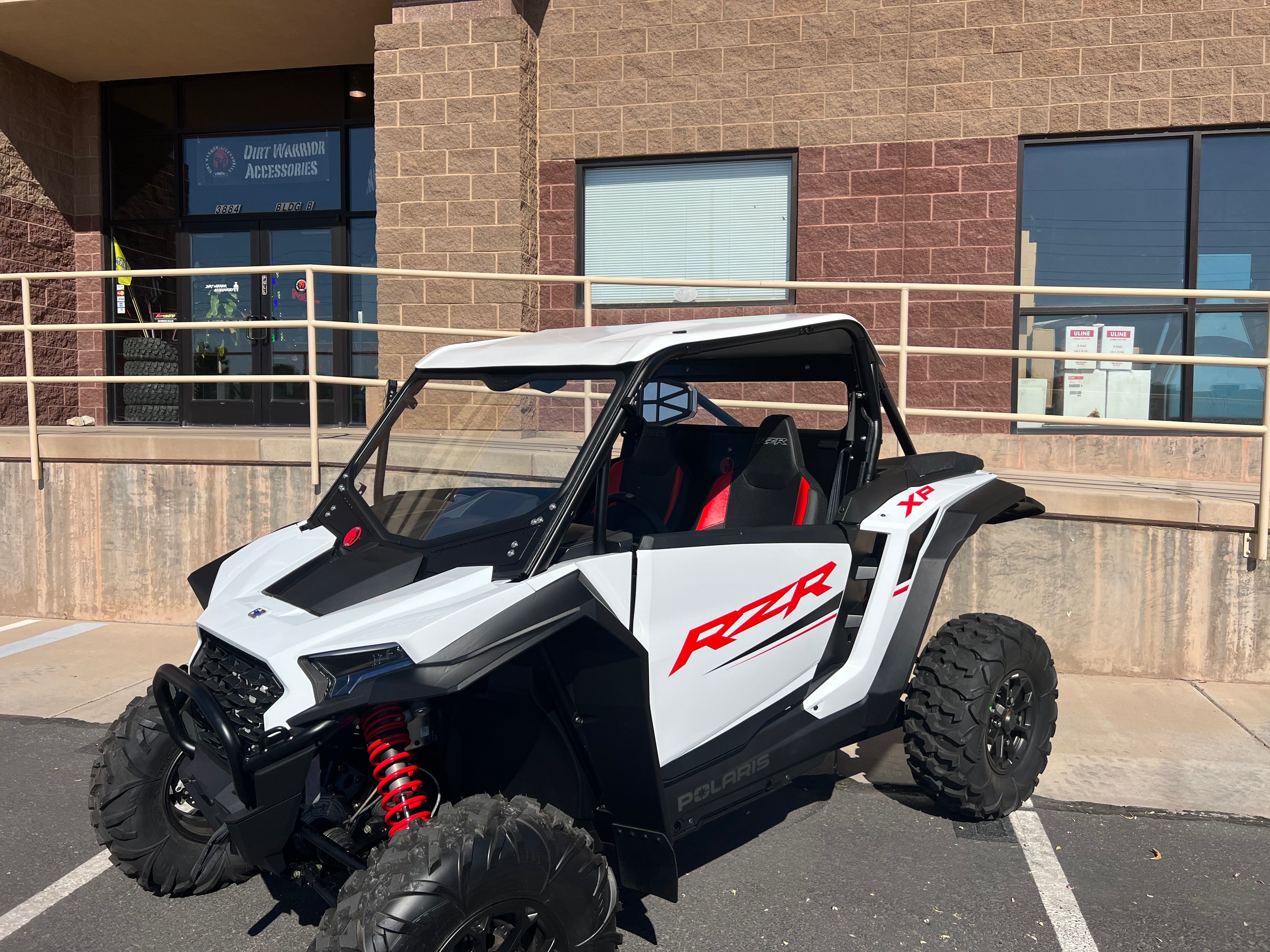 Photo of POLARIS RZR XP1000 FRONT WINDSHIELD 2024+ by Dirt Warrior Accessories - Premium Windshields for UTVs / Side by Sides