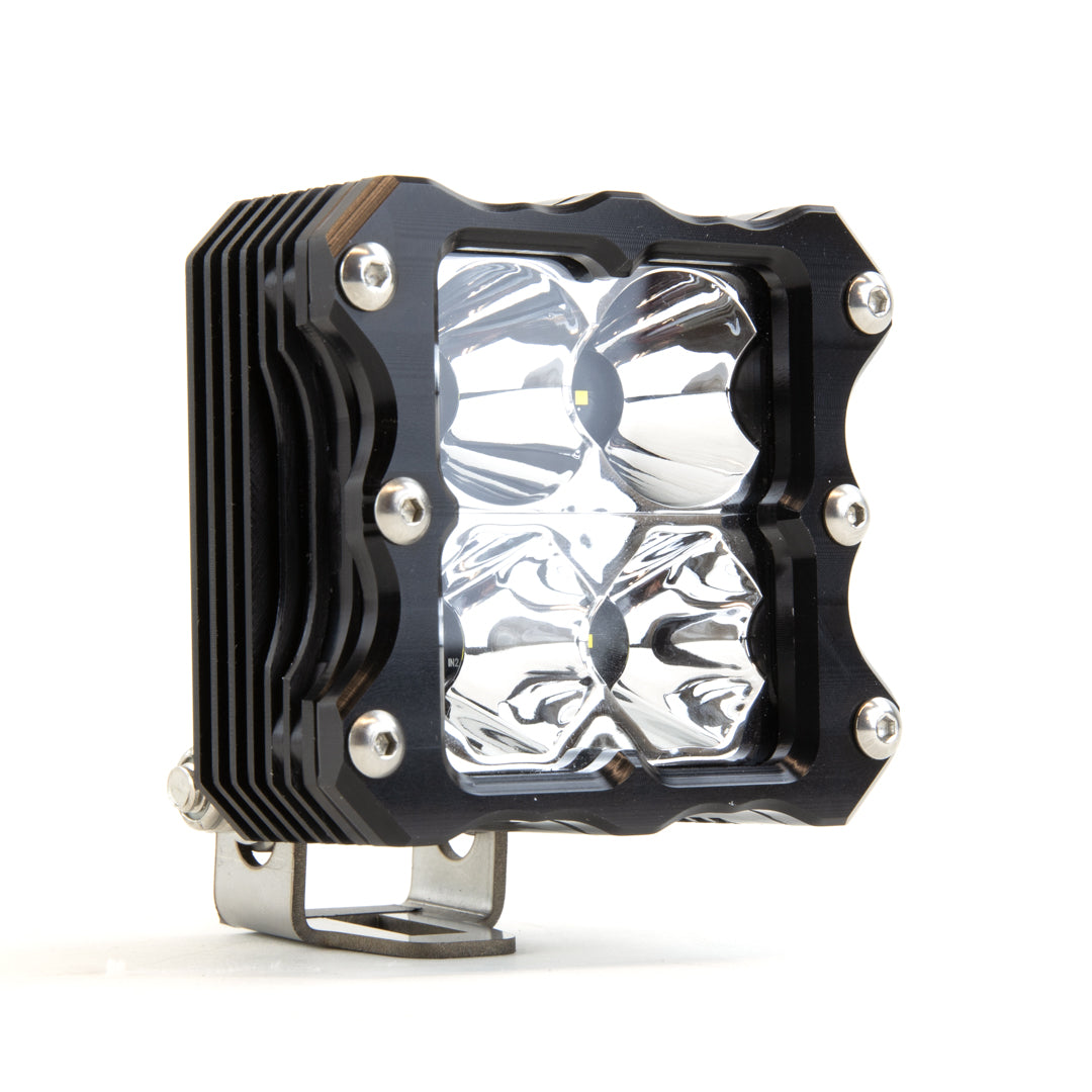 Photo of Quattro Clear LED Pod Light by Heretic Studio Dealer Portal - Premium Light Bar for UTVs / Side by Sides
