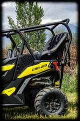 Maverick Sport Max Rear Bench and Roll Cage Kit (2020-2024)