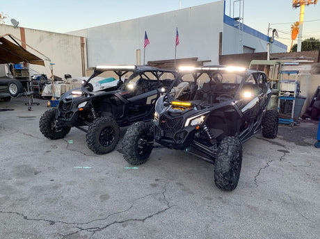 Photo of Can Am X3 50" LED Bar Mount USA Made by GGLighting - Premium for UTVs / Side by Sides