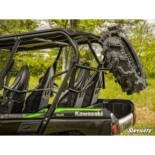 Photo of Kawasaki Teryx 4 Spare Tire Carrier by SuperATV - Premium Storage for UTVs / Side by Sides